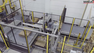 RoboMate - Vollautomatische Palettierung